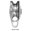 al3 of Asano Metal Industry 125 mm AK Single Block Type 3-A - Swivel, Becket