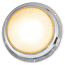 Dr LED 6-3/4" Chromed Mars LED General Purpose Dome Light - Blue / Warm White