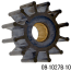 09-1027B-10 of Johnson Pumps Flexible Impellers - MC97, Nitrile & Neoprene
