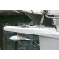 Anchor in Bow Roller of Rocna Anchors Vulcan Anchor - Stainless Steel