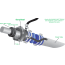 Installation Illustration of Tides Marine Spare Seal Carrier - for SureSeal Dripless Shaft Seals - Imperial Sizes