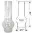 Oil Lamp Replacement Glass Chimneys 6