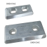 Streamlined Bolt-On Hull Plate Anodes - Zinc 1