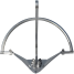 Rear View of Mantus Anchors M1 Mantus Anchor - Stainless Steel