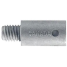 side view of Martyr Volvo Penta 200-270 Series Pencil Anode - Zinc