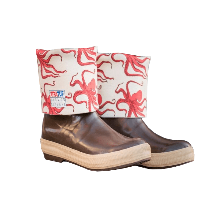 Legacy Fishing Boot with Salmon Sisters Prints