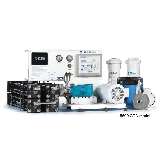 Marine Water Makers: Electric Reverse Osmosis: Neptune Series