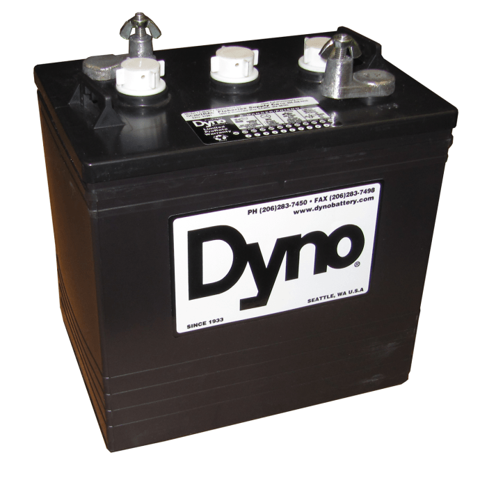 Dyno DAB 80ah AGM batterie