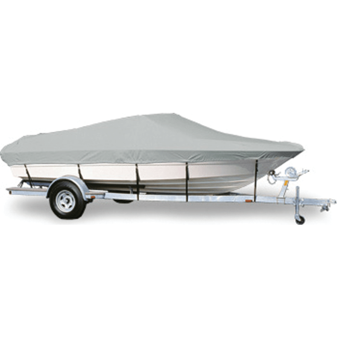 Hot Shot Gray Custom Boat Cover for a 99-01 MARIAH Z 218 SHABAH CUDDY CABIN  IO. Custom Covers are fit specifically for the Year, Make, Model, and 