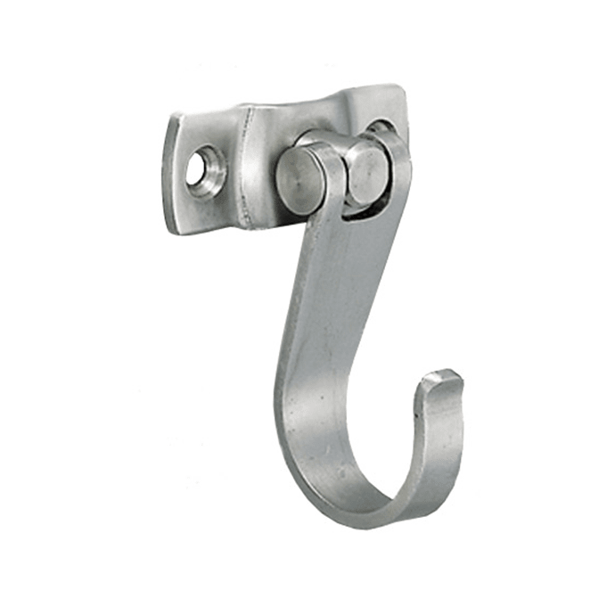 крючок под 1. Ferrum крючки для перфопанели. крючок 1-рожк. у вешалка-крюк (8288) мат. вешалка-крючок [№ 1] [с] [/50].