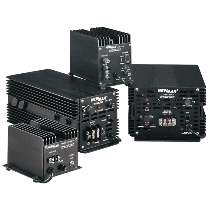 HeavyDuty AC to DC Power Supplies Newmar Fisheries Supply