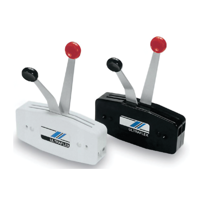 Two Lever Sidemount Controls Uflex Fisheries Supply