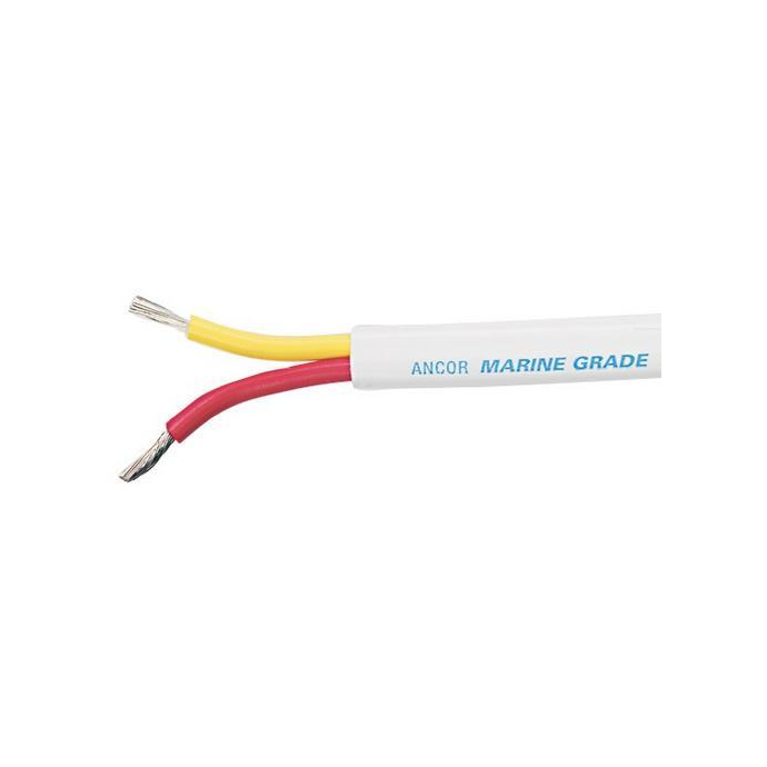 Ancor 124925 Safety Duplex Cable 18/2 Awg Red/Yellow Flat 250' 