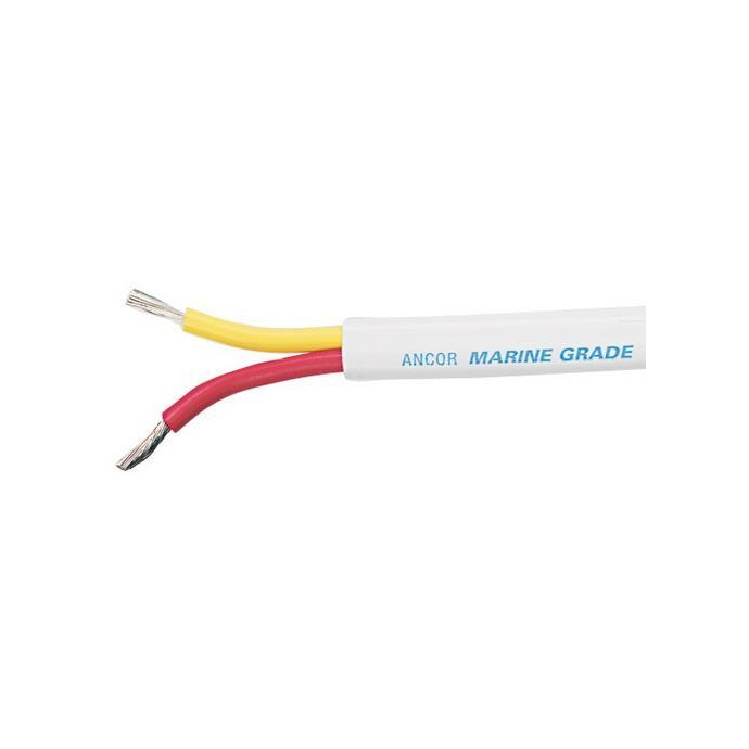 Ancor Safety Duplex Cable - 18/2 AWG - Red/Yellow - Flat - 250' main image 1
