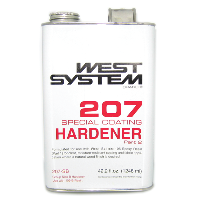 West System 207 Special Coating Hardener For 105 Resins Fisheries Supply