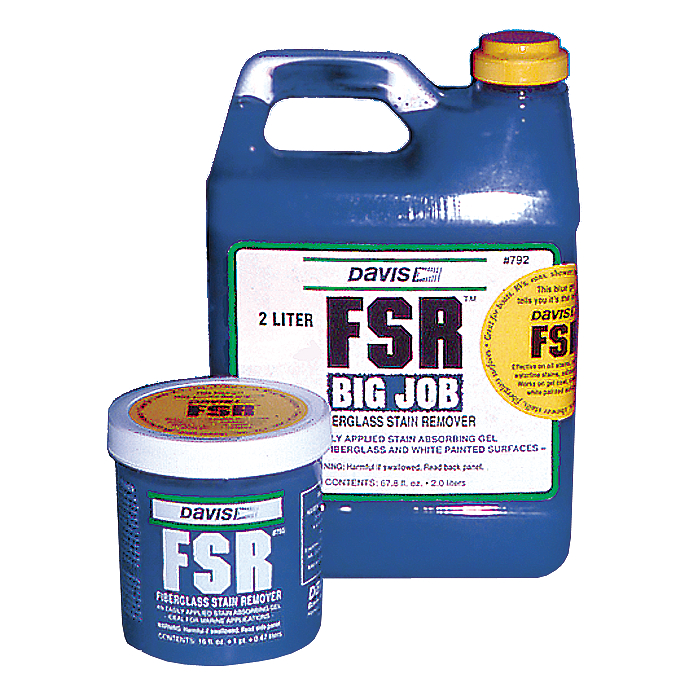 FSR Fiberglass Stain Remover Davis Instruments Fisheries Supply