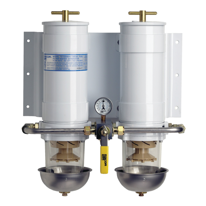 Dual Manifold Turbine Series 1000 Diesel Filtration Racor Fisheries