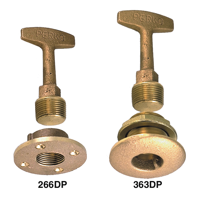 Garboard Drain Plug 0266/0363/0370 Perko Fisheries Supply