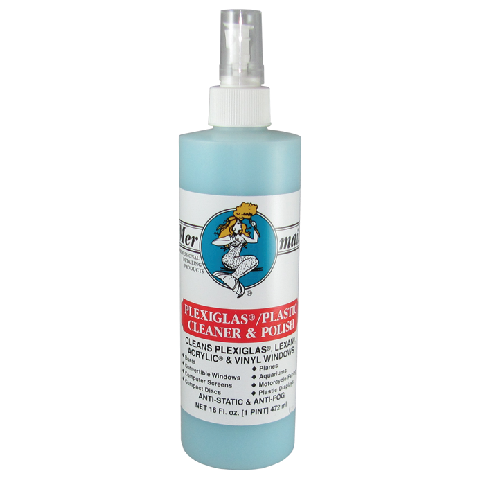 Plexiglass/Plastic Cleaner & Polish MerMaids Fisheries Supply