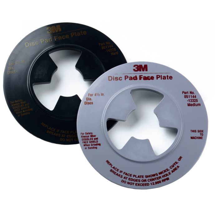 Grinding Disc Pad Face Plates 3M Fisheries Supply