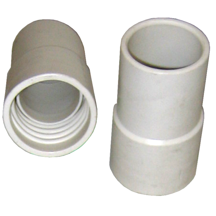SCREW-ON TYPE NEW PVC HOSE CUFF FOR 1.50" WIRE REINFORCED HOSES 