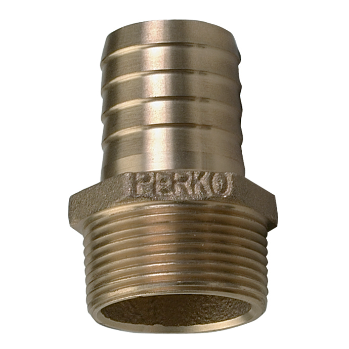 Cast Bronze Pipe to Hose Adapter Perko Fisheries Supply