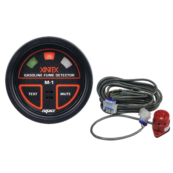 Xintex M-1-R 2 Gasoline Fume Detector w/ Plug-In Sensor 