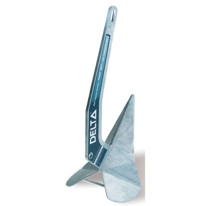 Galvanized Delta Plow Anchor Delta Anchors Fisheries Supply