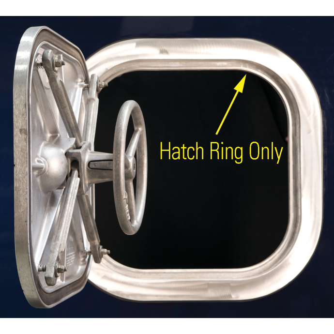 Freeman Square and Rectangle Hatch Rings Freeman Marine Discontinued