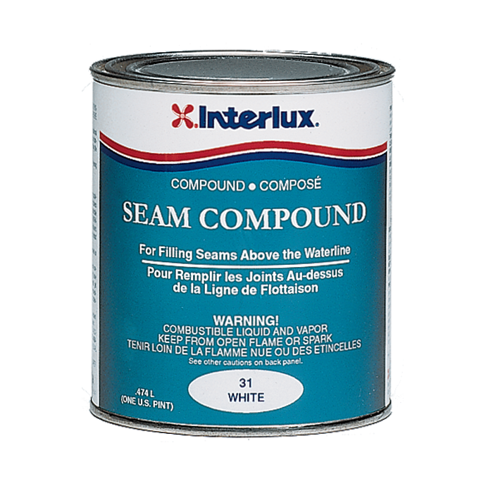 New Seam Compound interlux 31/qt White above Quart