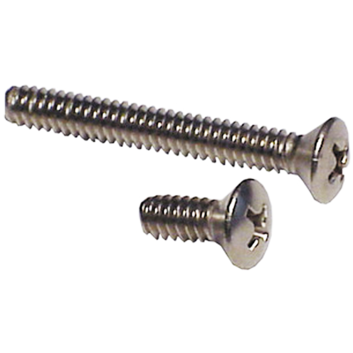 Machine Screw Oval Head Phillips Fasco Fastener Fisheries Supply