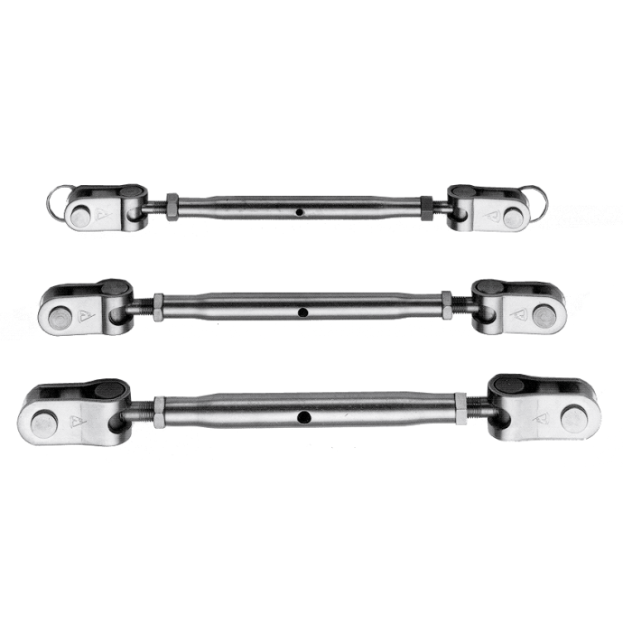 Jaw to Jaw Tubular Turnbuckles Johnson Marine Hardware Fisheries Supply