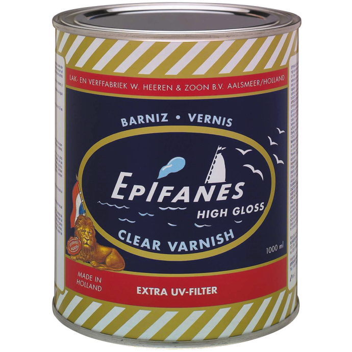 Clear Gloss Varnish Epifanes Fisheries Supply