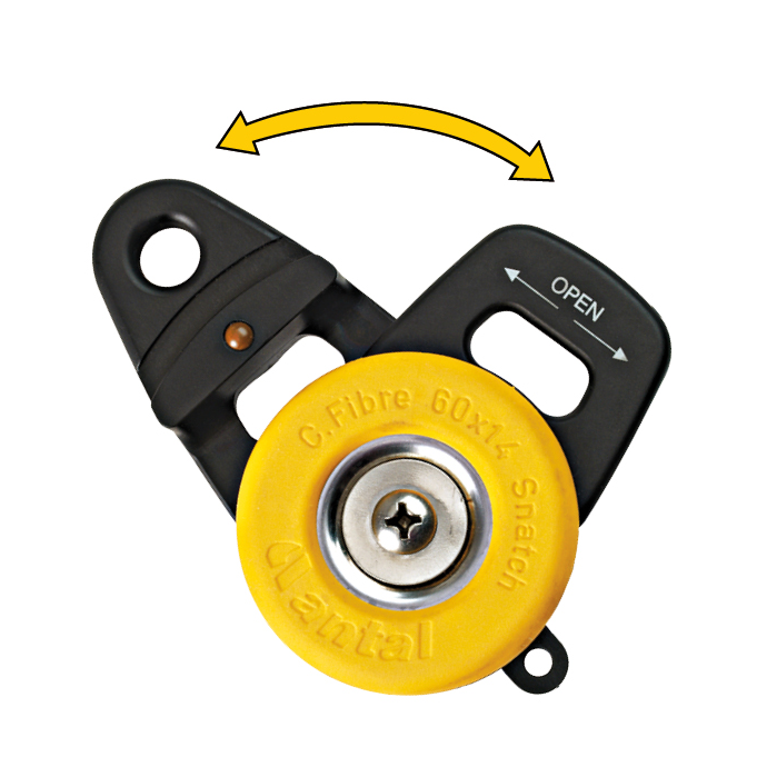 Antal Marine Hardware 60 mm Snatch Block Fisheries Supply