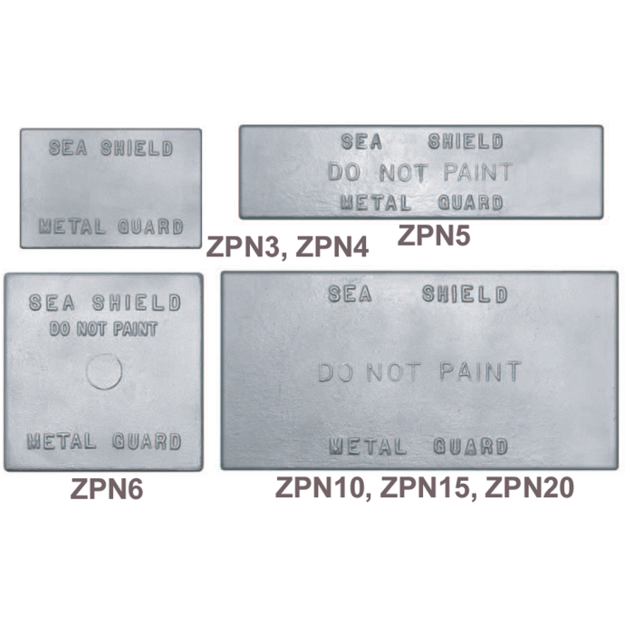 Solid Plate Anodes - Zinc