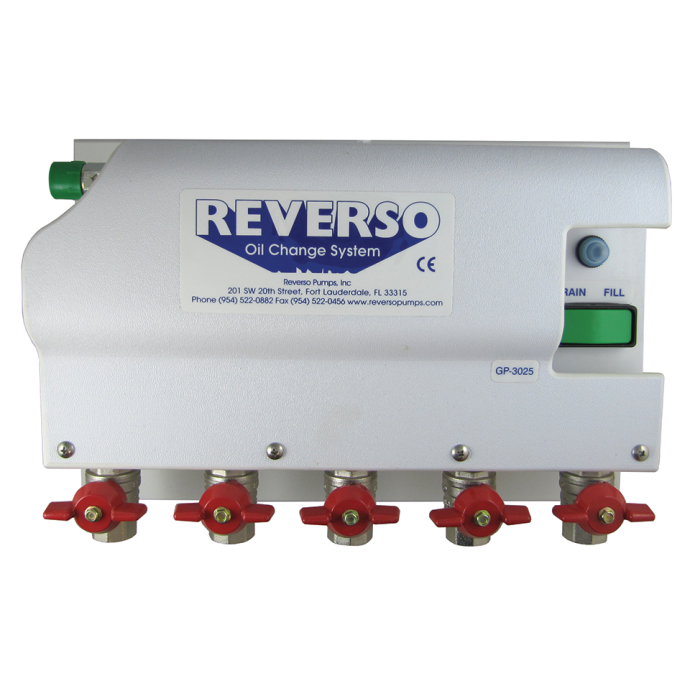 3020 Series Oil Change System 5 Valves