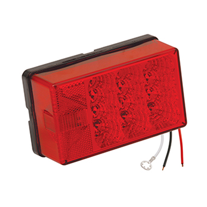 4" x 6" Low Profile LED Trailer Lights