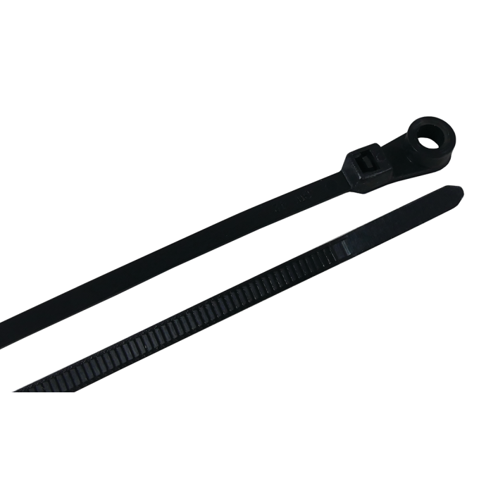 Mounting Head Cable Ties UV Black