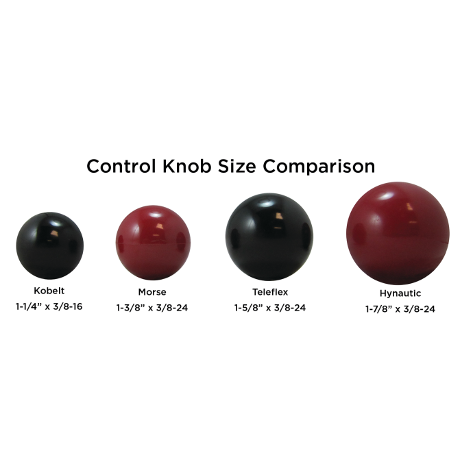 Replacement Hydraulic Engine Control Knobs Large Size