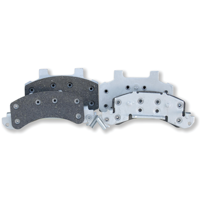 Vented Rotor Disc Brake Pad Kit - for 10" and 12" Disc Brakes 1