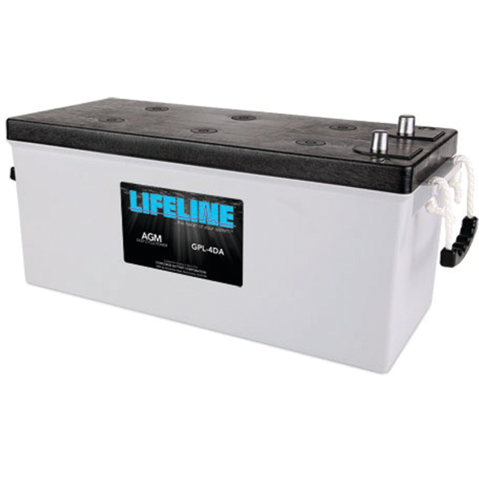 Lifeline 4D AGM 12V Deep Cycle Batteries Fisheries Supply
