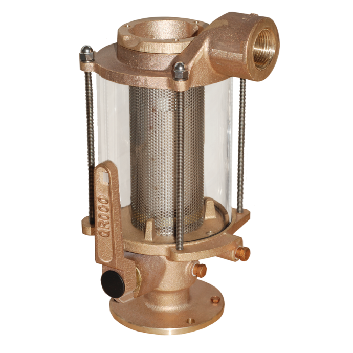 BVS Series Ball Valve/Strainer Combination Groco Fisheries Supply