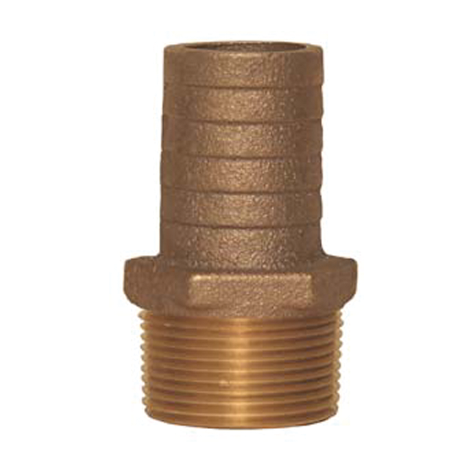 Cast Bronze Pipe to Hose Adapter Buck Algonquin Fisheries Supply