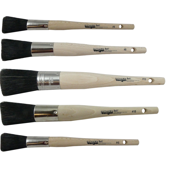 Bell Oval Sash Brush Corona Brushes Fisheries Supply