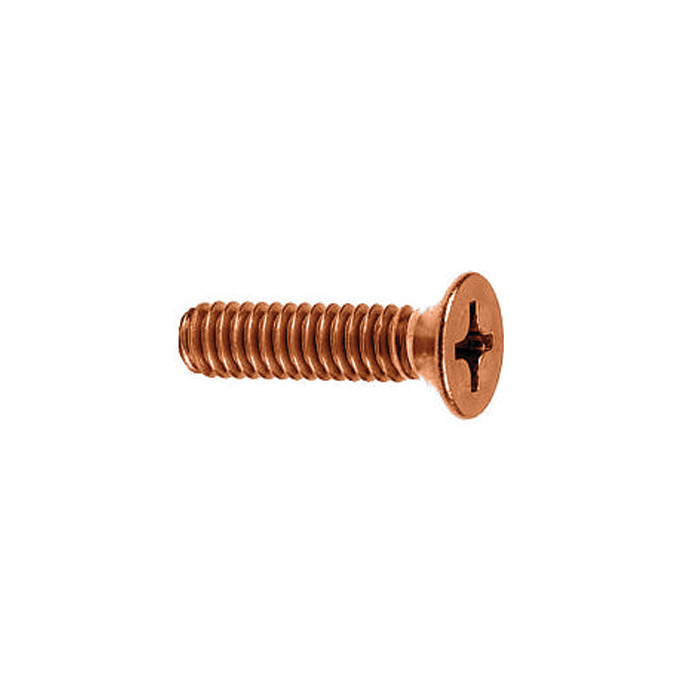 Machine Screw Flat Head Phillips Fasco Fastener Fisheries Supply