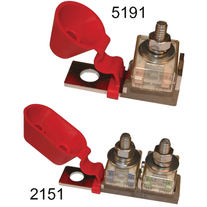 Battery Terminal Fuse Blocks Blue Sea Systems Fisheries Supply