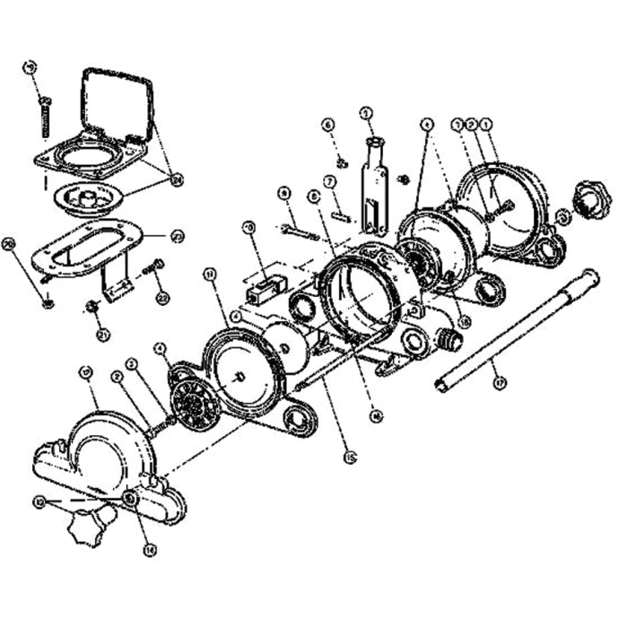 Hand Pump Replacement Parts - Fisheries Supply