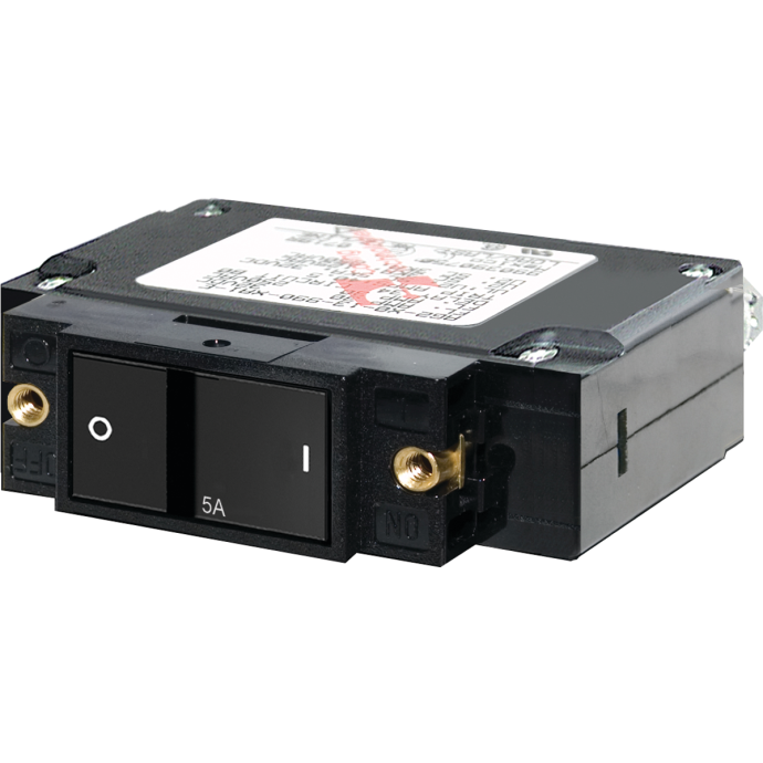 AC/DC C-Series Flat Rocker Single Pole Circuit Breakers - Blue Sea ...