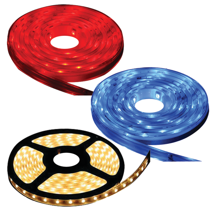 Waterproof IP 68 Flexible Strip LEDs with UV Protection