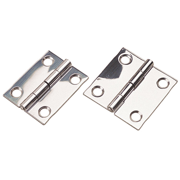 STAINLESS BUTT HINGE 1-1/4IN EA